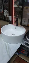 Modern Round Countertop Basin - 3