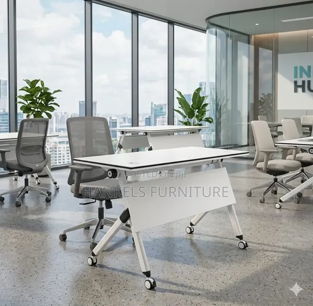 Foldable Training Desk - Modern Conference Table - 1