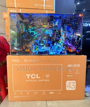 TCL 43" V6D Smart HDR Frameless Google TV