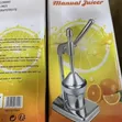 Heavy Duty Metallic Manual Citrus Juicer Stand Machine - 5