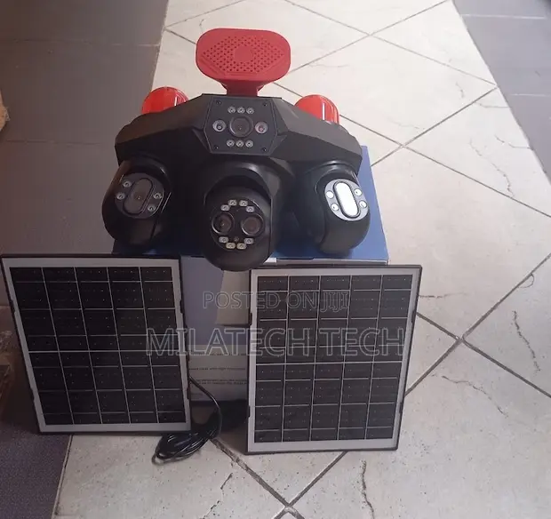 4 Lens Solar Camera with Two-Way Audio (4G PTZ) - 1