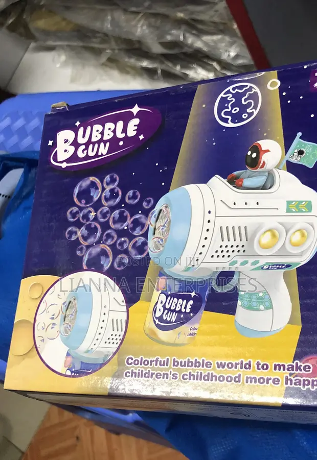 Colorful Bubble Gun - 1