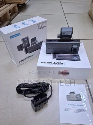 4G Sentinel Dual Lens Dashcam Ubox Vehicle Camera