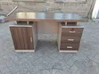 Executive Office Desk with Storage Cabinet - 1