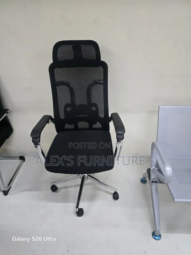 High Back Executive Office Chair - Brand New - 1