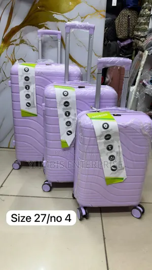 27" Rubber Suitcase Set Offer