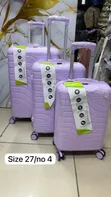 27" Rubber Suitcase Set Offer - 1