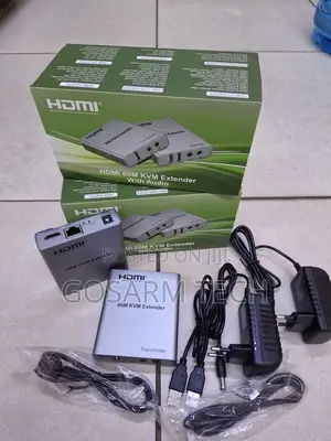 HDMI KVM Extender 60M with USB Audio - Full HD Over CAT5e/CAT6