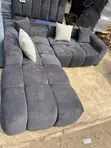 Kiti cha Sofa cha Seater 5 Kijivu Giza cha Bubble - Chapa ya ARK - 1