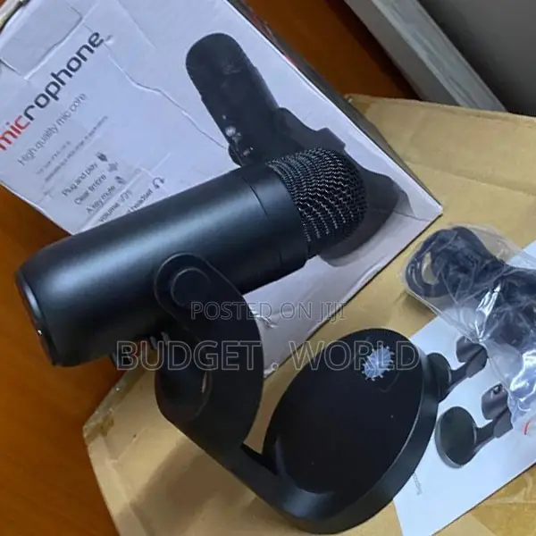 Studio-Style Podcast Microphone with Advanced Noise Control - 1