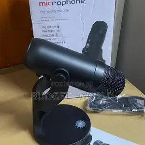 Premium Podcasting Microphone - Clear Voice, Reduced Noise
