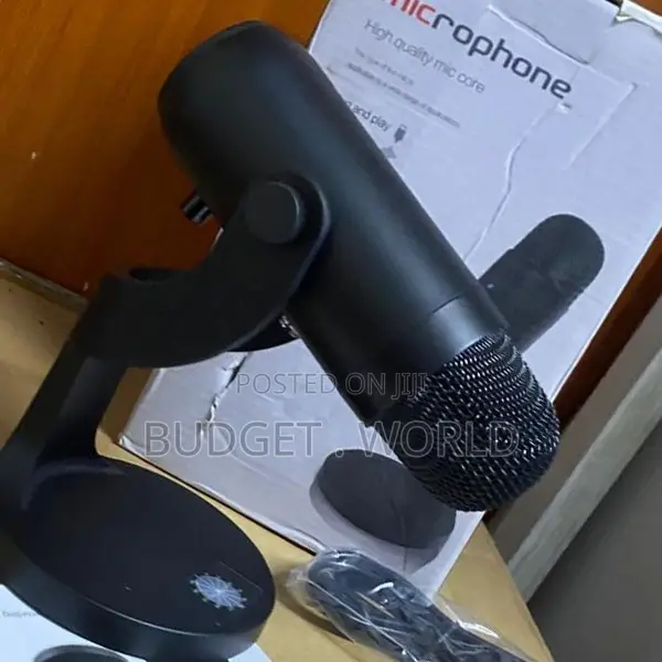 Professional Studio Desktop Microphone for Podcasts, Gaming, Streaming - 1