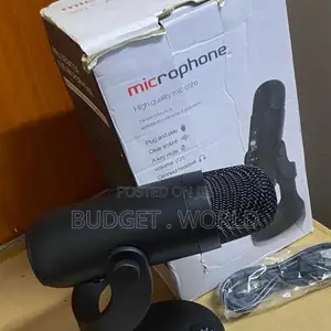 Advanced Podcast Table Microphone with Noise Control