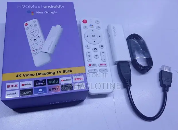 H96 MAX Android TV Stick 4K - 1