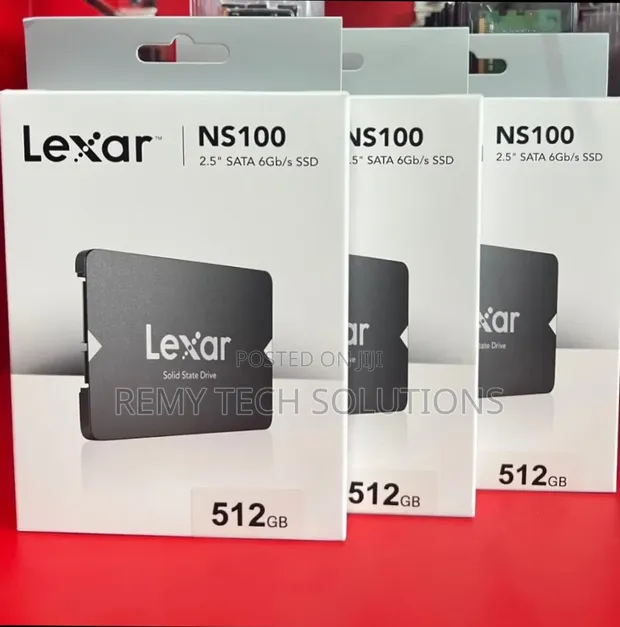 Lexar NS100 512GB SATA SSD - 1