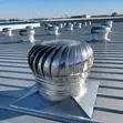 Wind-Powered Stainless Steel Roof Extractor 600mm - 1
