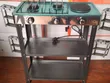 Eurochef 2 Gas + 1 Electric Standing Cooker with Shelves - 1