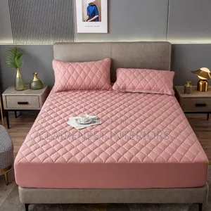 Waterproof Mattress Protector - Pink & Blue
