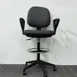 Counter Height Fabric Office Chair - 2