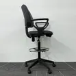 Counter Height Fabric Office Chair - 5