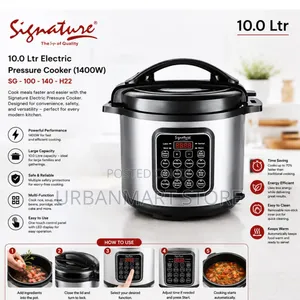 Signature 10L Electric Pressure Cooker