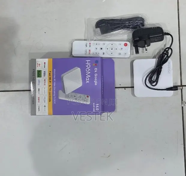 H96 Max Android 14 TV Box 2GB RAM 16GB ROM - White - 1
