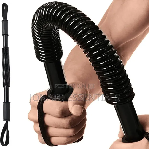 Power Twister Arm Exerciser Chest Expander Bar - 1