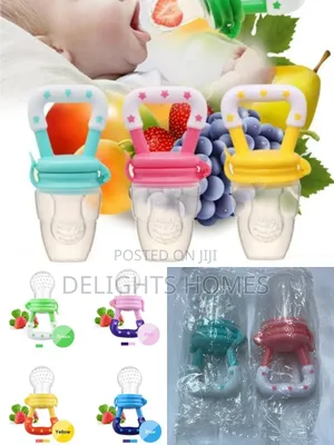 Baby Silicone Fruit Pacifier Feeder