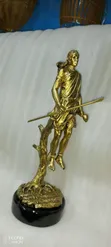 Jumping Maasai Man Sculpture - 3