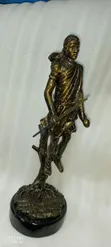 Jumping Maasai Man Sculpture - 4
