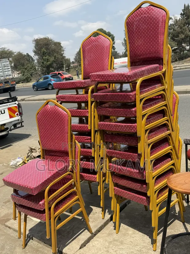 Brand New Red Conference Chairs - 1