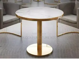 Modern Round Marble Dining Table
