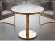 Modern Round Marble Dining Table - 1
