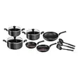 Tefal G6 SuperCook 11-Piece Black Marble Cookware Set - 1