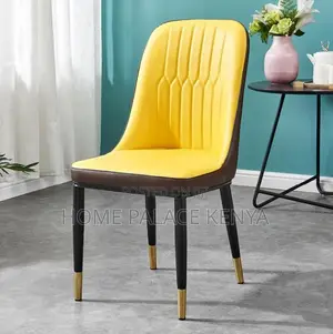 Premium Upholstered Leather Dining Chair