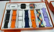 T900 Ultra 2 Smart Watch - 7 Straps, Earphones - 2