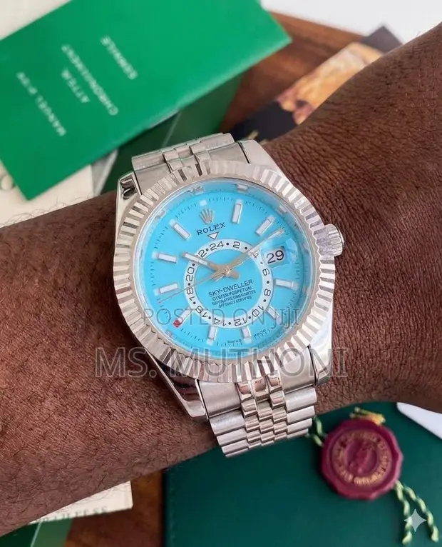 Rolex Sky-Dweller Automatic Turquoise Blue Dial - 1