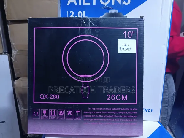 10" Ring Light QX-260 - Adjustable Lighting - 1