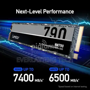 Lexar LNM790 Internal SSD M.2 PCIe Gen 4x4 NVMe 1TB