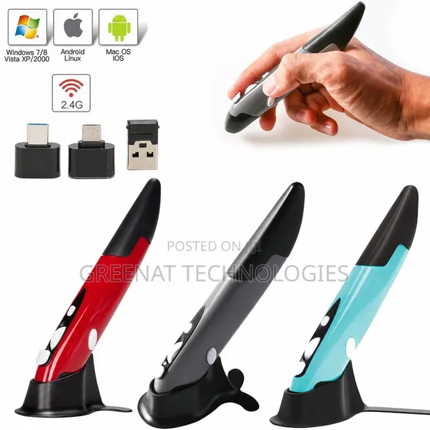 PR-03 2.4GHz Pen Mouse Wireless - 1