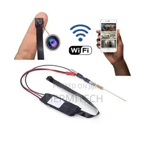 Pinhole Spy CCTV HD Camera with Motion Detection