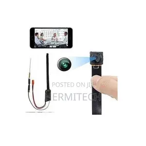 Pinhole Spy CCTV Camera - Wide View, Low Light Security