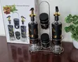 5-in-1 Seasoning Set with Stainless Steel Stand - 1