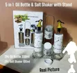5-in-1 Seasoning Set with Stainless Steel Stand - 2