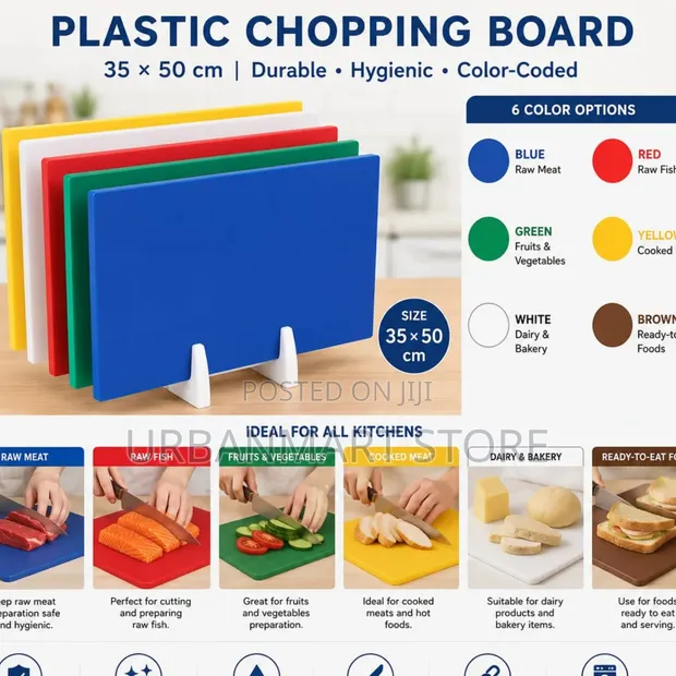 Premium Kitchen Chopping Board 35x50cm - 1