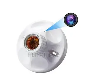 Bulb Holder CCTV with Wide View & Motion Detection