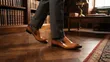 Premium Men's Slip-on Leather Loafers - Sizes 39-45 - 3