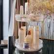 2 Layer Rotating Makeup Storage Rack - 1