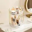 2 Layer Rotating Makeup Storage Rack - 5