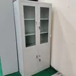4-Door Metal Filing Cabinet - Half Glass Top - 2